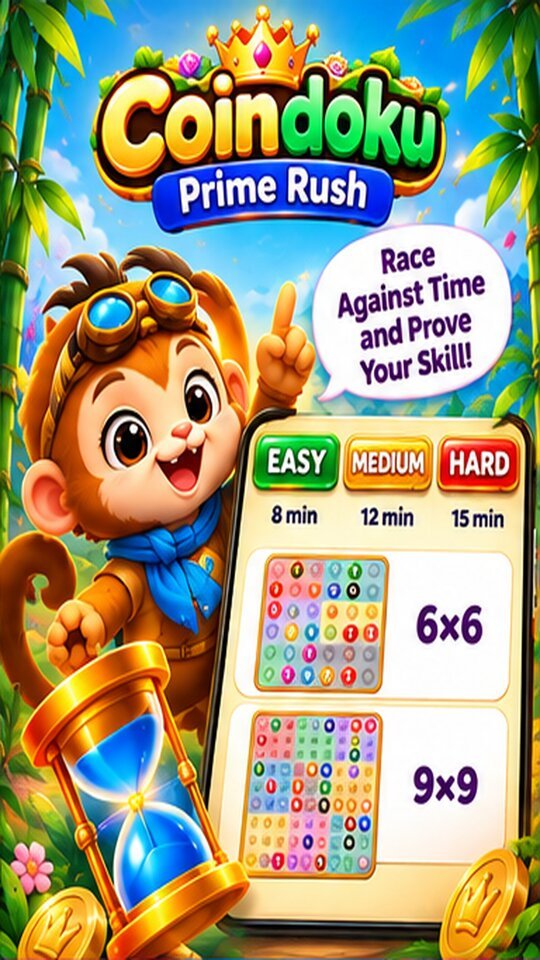 Coindoku play Sudoku and win coins