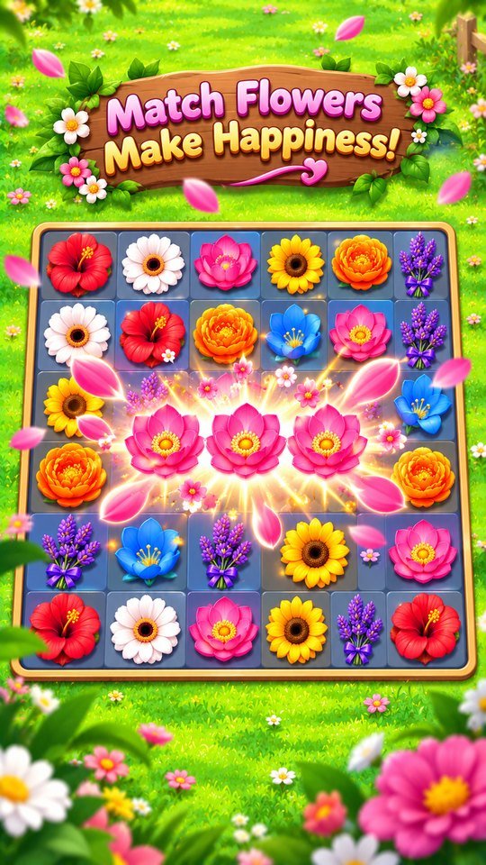 Matchverse Flower Crush preview 4