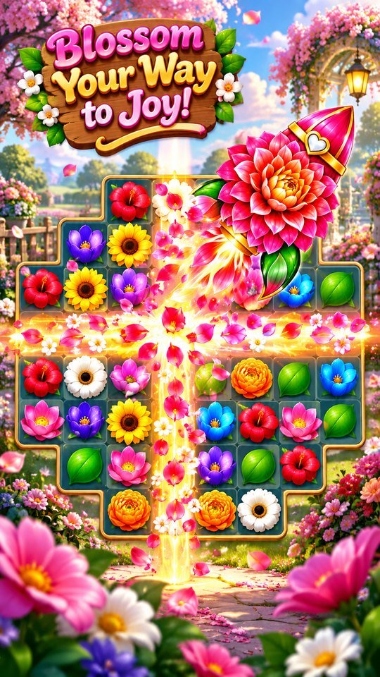 Matchverse Flower Crush preview 5